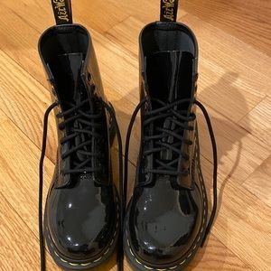 Dr. Marten combat boots.